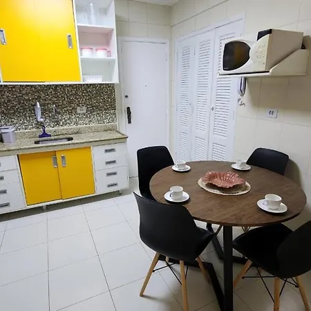 Apartamento Pe Na Areia Inteiro-4 Quartos 3 Cama Casal ,4 Camas Solteiro-3 Salas Cozinha Guarujá Exterior foto